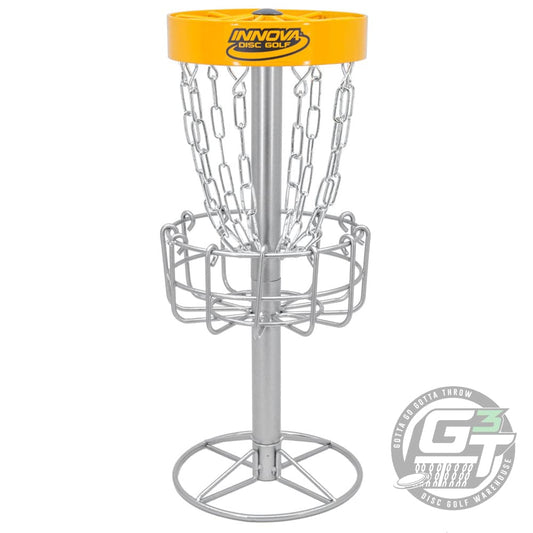 Innova Basket Yellow Innova Desktop DISCatcher Micro Mini Disc Golf Basket