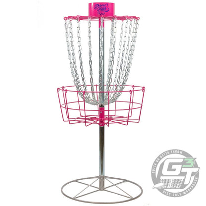 Innova Basket Pink Innova DISCatcher Sport24 24-Chain Disc Golf Basket