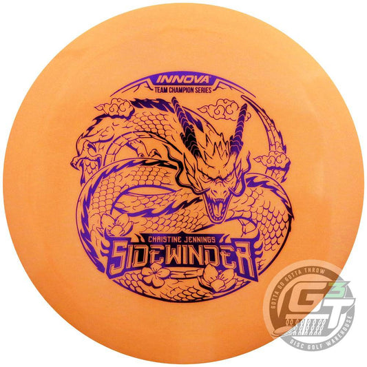 Innova Golf Disc 170-172g Innova Limited Edition 2022 Tour Series Christine Jennings Color Glow Star Sidewinder Distance Driver Golf Disc