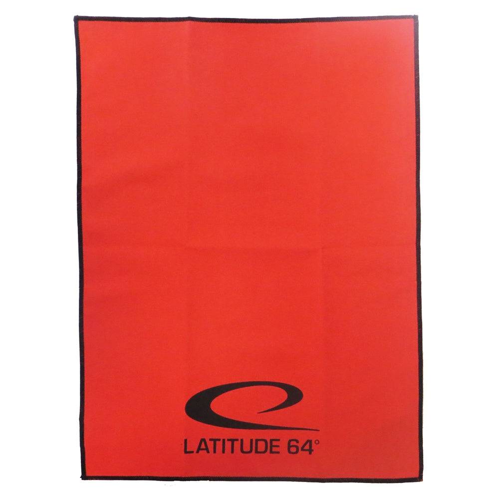 Latitude 64 Golf Discs Accessory Red Latitude 64 Logo Quick Dry Disc Golf Towel