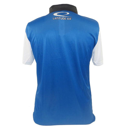 Latitude 64 Golf Discs Apparel Latitude 64 Accent Sublimated Short Sleeve Performance Disc Golf Polo Shirt
