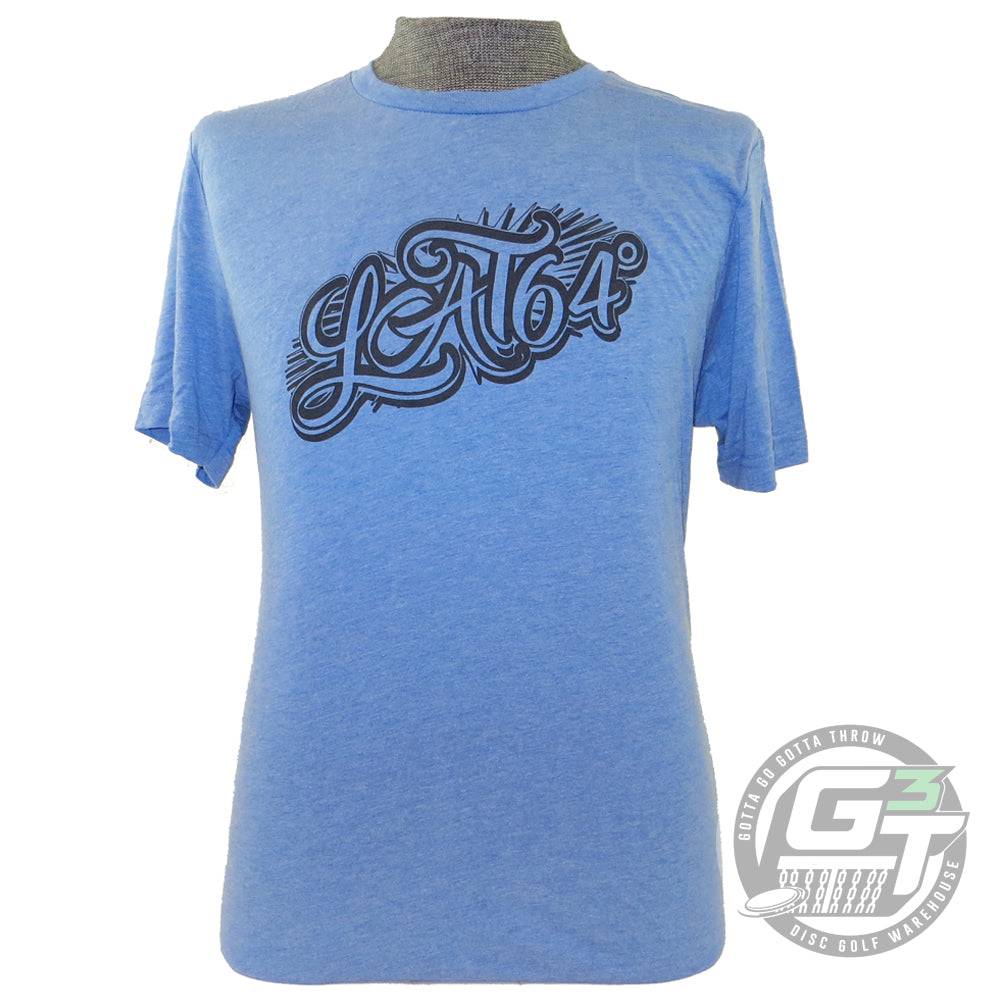 Latitude 64 Golf Discs Apparel M / Blue Latitude 64 Graffiti Short Sleeve Disc Golf T-Shirt