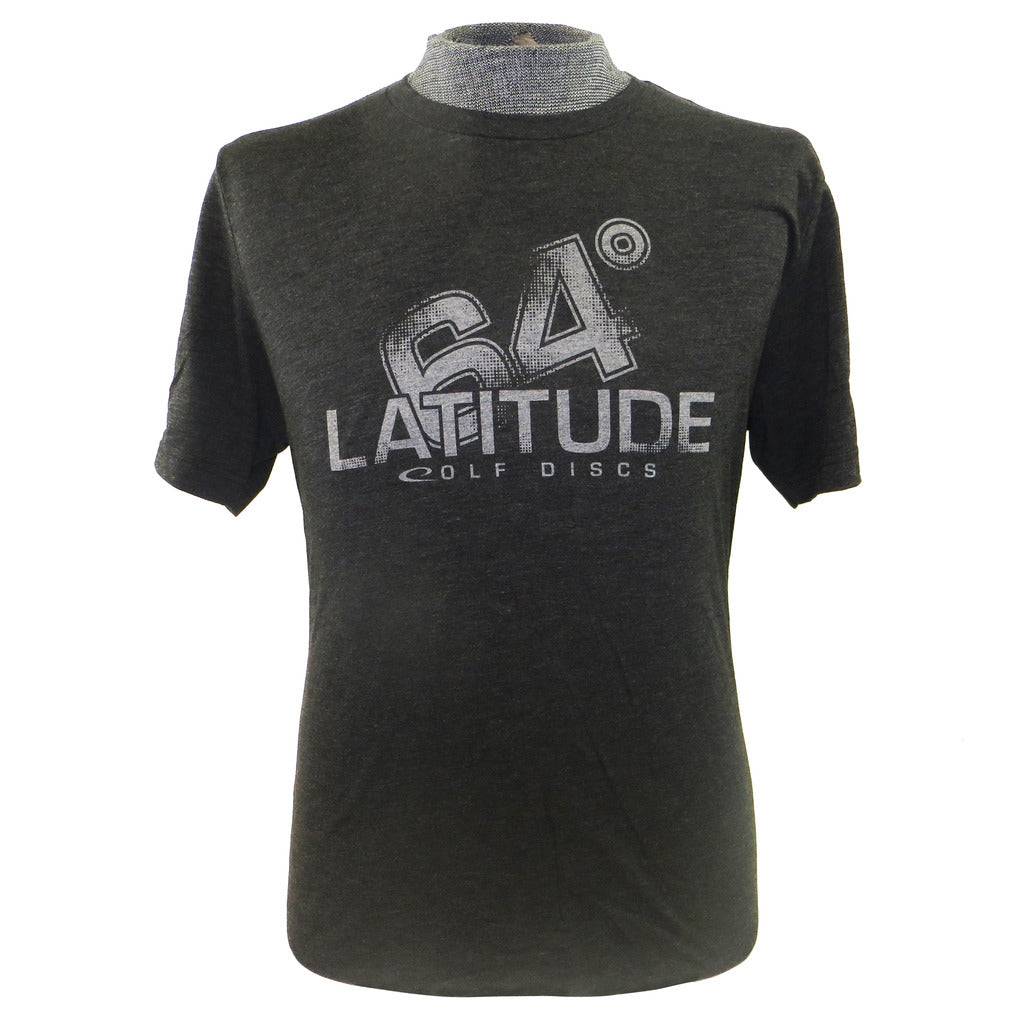 Latitude 64 Golf Discs Apparel M / Black Latitude 64 Halftone Short Sleeve Disc Golf T-Shirt