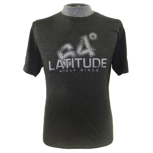 Latitude 64 Golf Discs Apparel M / Black Latitude 64 Halftone Short Sleeve Disc Golf T-Shirt