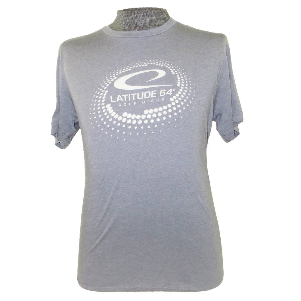 Latitude 64 Golf Discs Apparel M / Dark Gray Latitude 64 Swirly Dots Short Sleeve Disc Golf T-Shirt