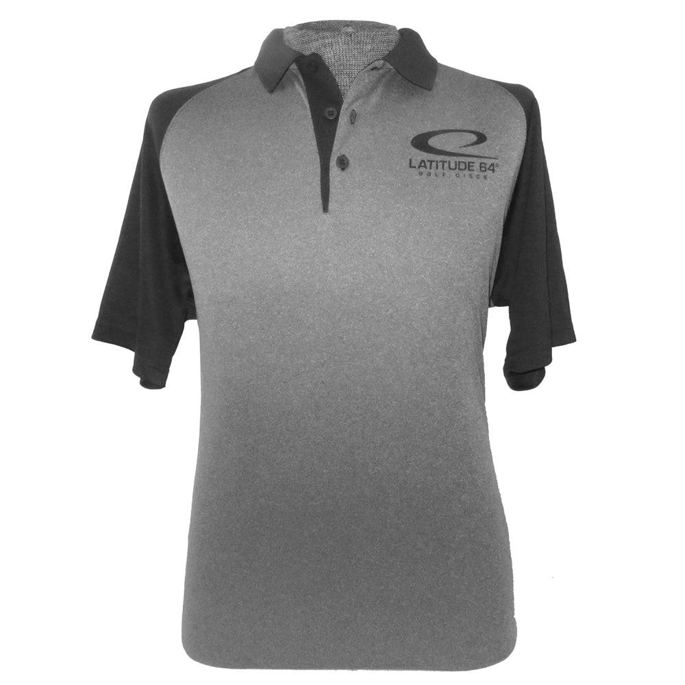 Latitude 64 Golf Discs Apparel Latitude 64 Swoosh Short Sleeve Performance Disc Golf Polo Shirt