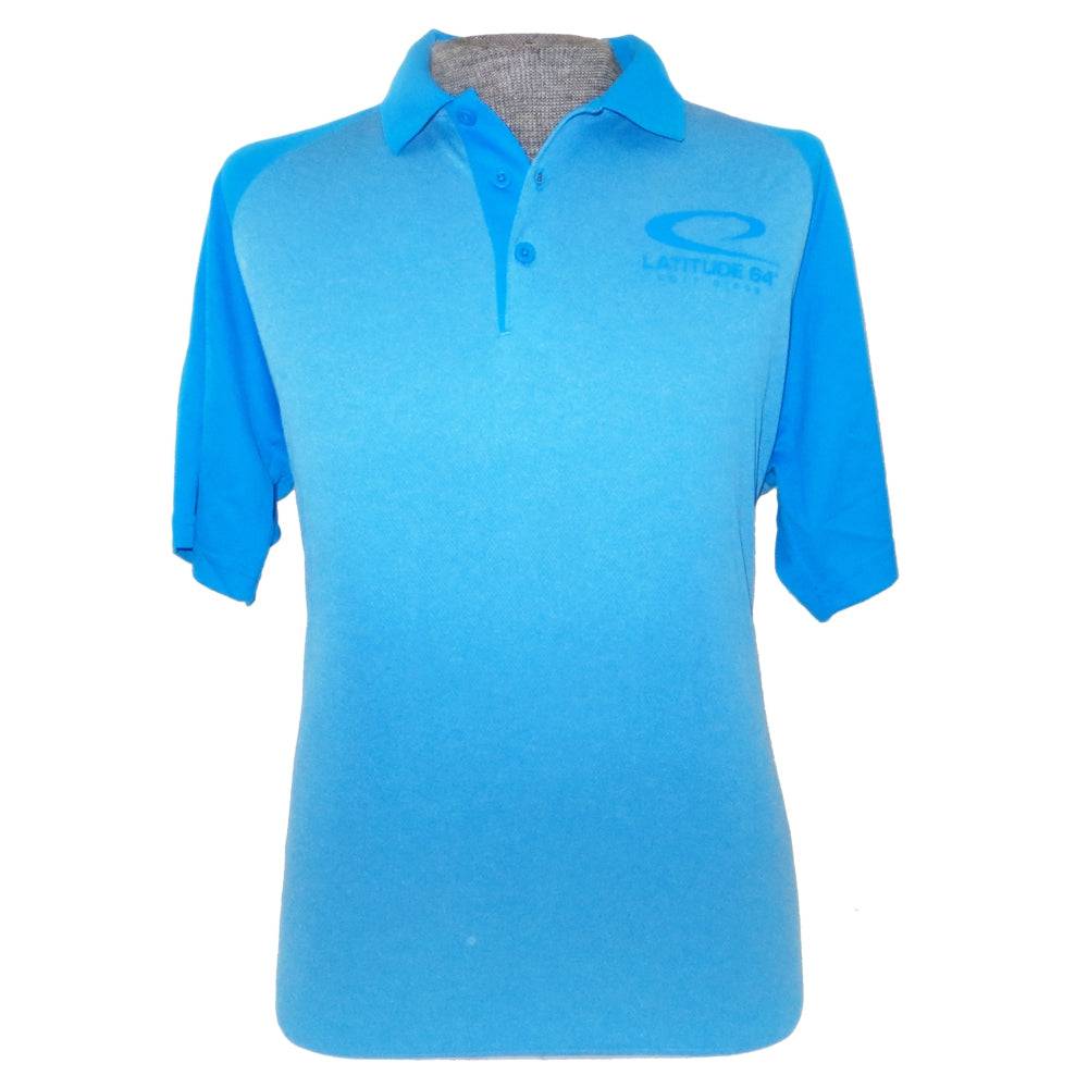 Latitude 64 Golf Discs Apparel Latitude 64 Swoosh Short Sleeve Performance Disc Golf Polo Shirt