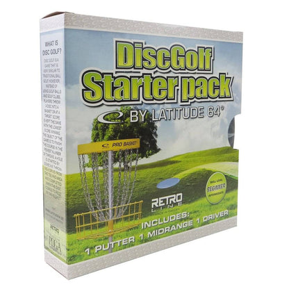 Latitude 64 Golf Discs Golf Disc Latitude 64 3-Disc Retro Burst Beginner Starter Disc Golf Set