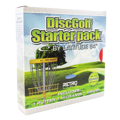 Latitude 64 Golf Discs Golf Disc Latitude 64 3-Disc Retro Junior Starter Disc Golf Set