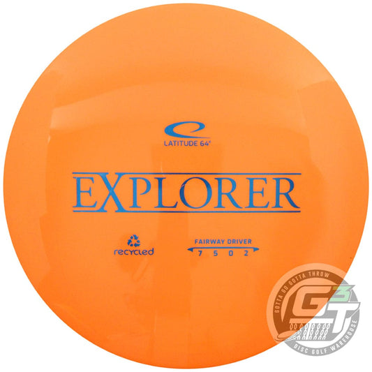 Latitude 64 Golf Discs Golf Disc Latitude 64 Reprocessed Gold Explorer Fairway Driver Golf Disc