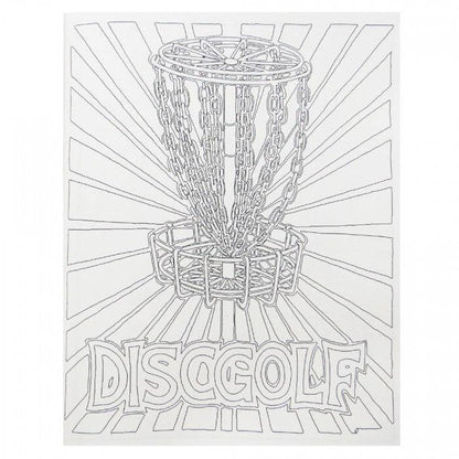 Long Tee Disc Golf Accessory Book: The Disc Golf Coloring Book - by Alan Hansen Begg