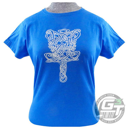 Long Tee Disc Golf Apparel Long Tee Disc Golf Ladies Infinite Basket Short Sleeve Disc Golf T-Shirt
