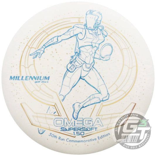 Millennium Golf Discs Golf Disc Millennium Limited Edition XXL Stamp 50th Run Commemorative Standard Omega SuperSoft Putter Golf Disc