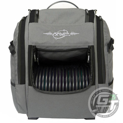 MVP Disc Sports Bag Black MVP Voyager Pro V2 Backpack Disc Golf Bag