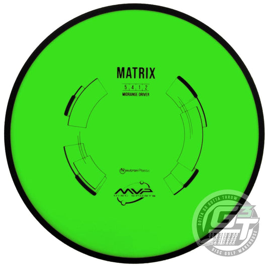 MVP Disc Sports Golf Disc MVP Neutron Matrix Midrange Golf Disc