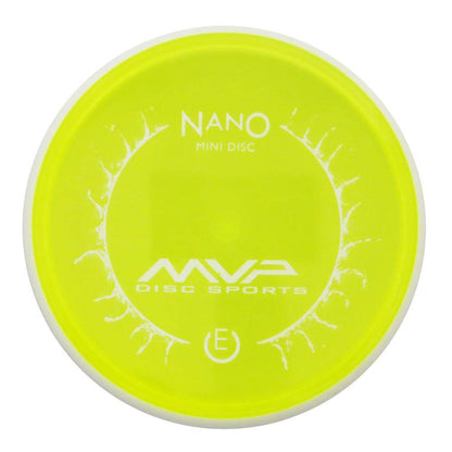 MVP Disc Sports Mini Yellow MVP Disc Sports Eclipse Glow Proton Nano Mini Marker Disc