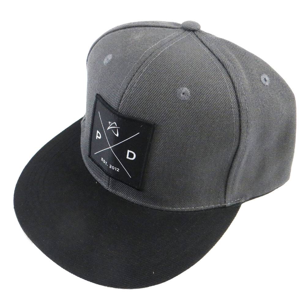 Prodigy Disc Apparel Gray / Black Prodigy Originals Snapback Flatbill Disc Golf Hat