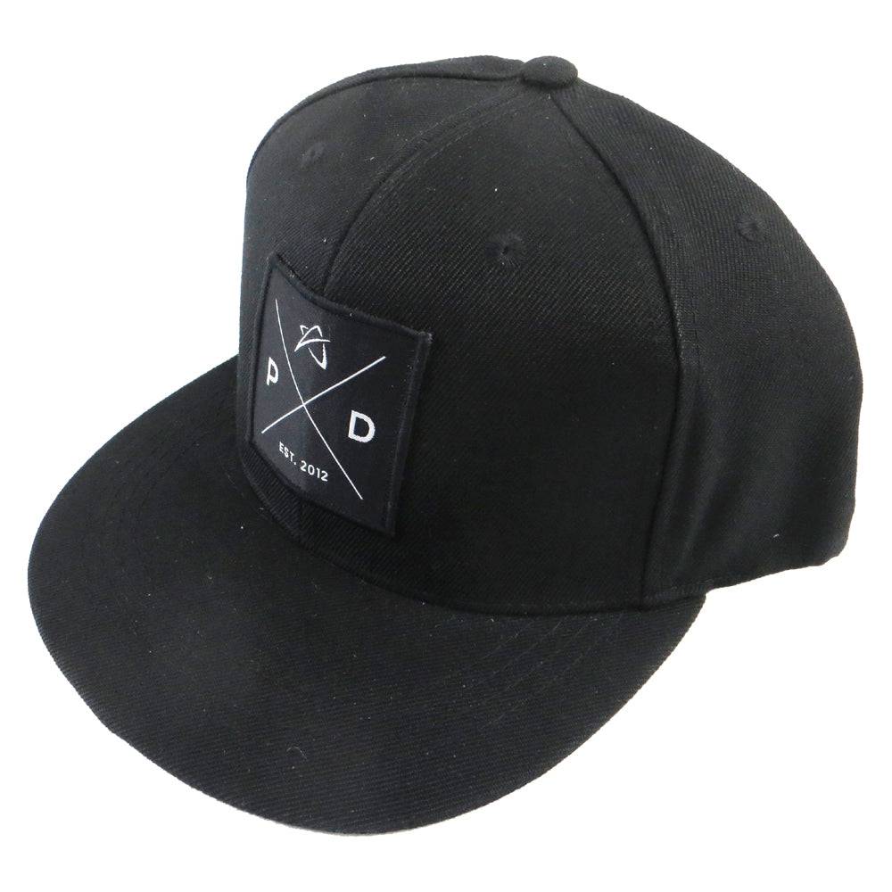 Prodigy Disc Apparel Black Prodigy Originals Snapback Flatbill Disc Golf Hat