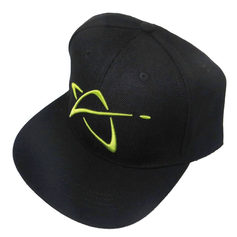 Prodigy Disc Apparel Black Prodigy Star Snapback Flatbill Disc Golf Hat