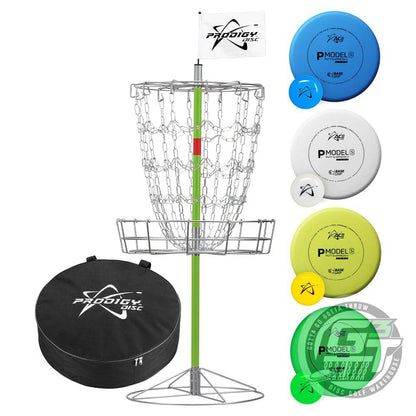 Prodigy Disc Basket Prodigy Mobile 15-Chain Disc Golf Basket Practice Set