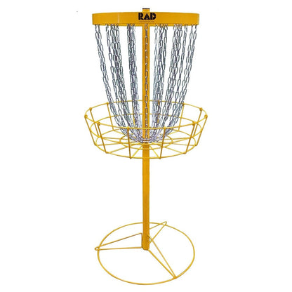 RAD Creations Basket Yellow RAD Birdie Lite 24-Chain Disc Golf Basket