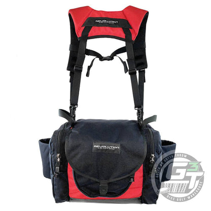 Revolution Disc Golf Bag Black / Red / Black Revolution Carolina Team Disc Golf Bag