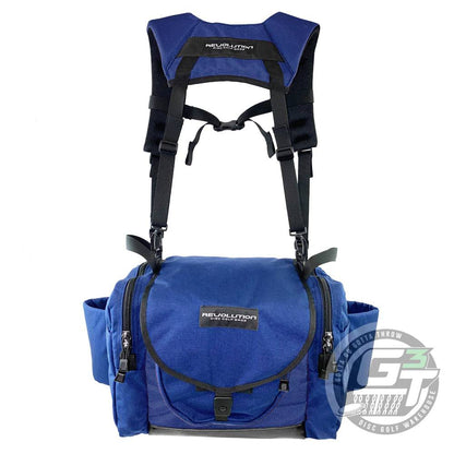 Revolution Disc Golf Bag Navy Blue / Navy Blue / Navy Blue Revolution Carolina Team Disc Golf Bag