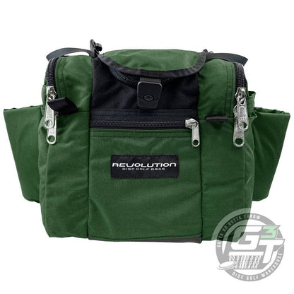 Revolution Disc Golf Bag Green Revolution Deluxe Mini Disc Golf Bag