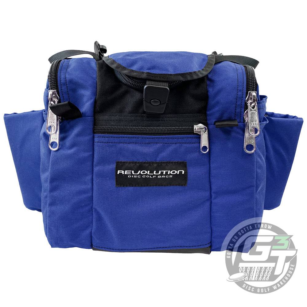 Revolution Disc Golf Bag Blue Revolution Deluxe Mini Disc Golf Bag
