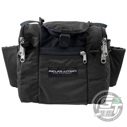 Revolution Disc Golf Bag Black Revolution Deluxe Mini Disc Golf Bag