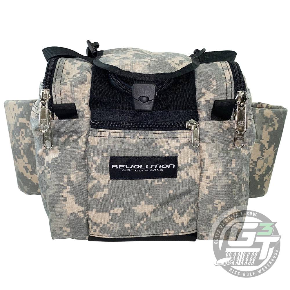 Revolution Disc Golf Bag Universal Camo Revolution Deluxe Mini Disc Golf Bag