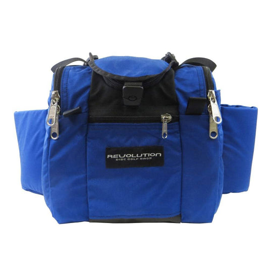 Revolution Disc Golf Bag Blue Revolution Deluxe Mini Disc Golf Bag