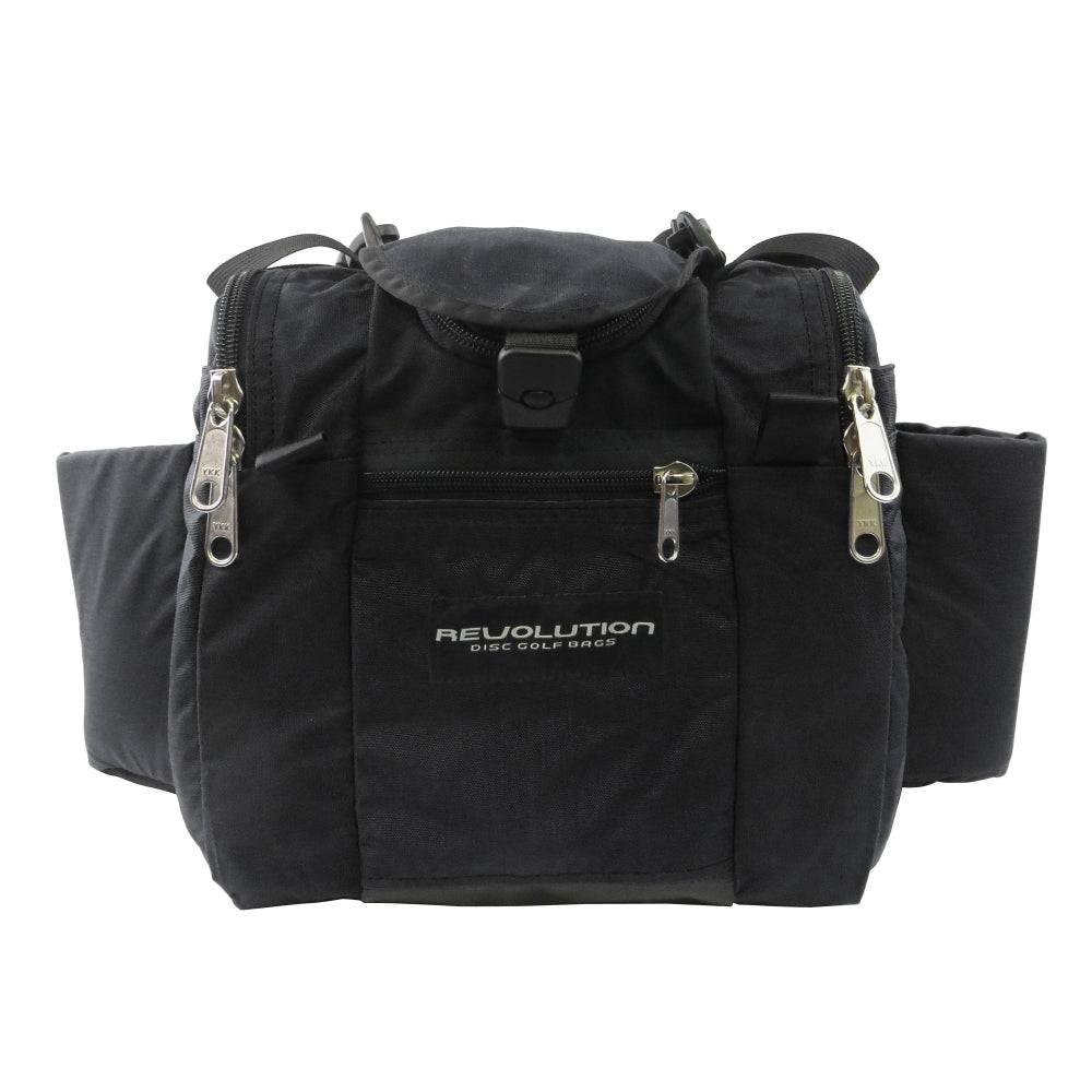 Revolution Disc Golf Bag Black Revolution Deluxe Mini Disc Golf Bag