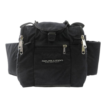 Revolution Disc Golf Bag Black Revolution Deluxe Mini Disc Golf Bag
