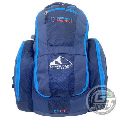 Upper Park Disc Golf Bag Navy Blue Upper Park Disc Golf Limited Edition The DGPT Rebel Backpack Disc Golf Bag