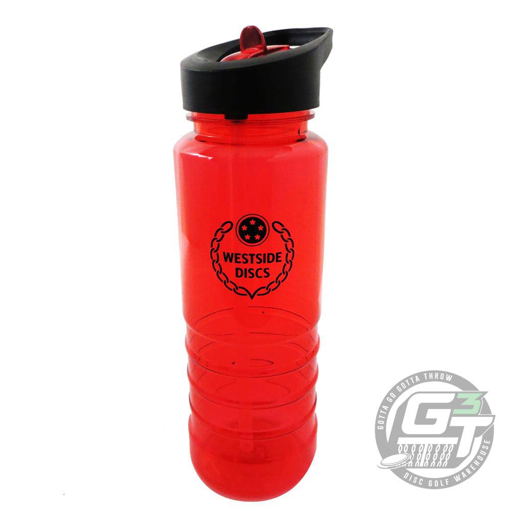 Westside Discs Accessory Red Westside Discs Logo 24 oz. Water Bottle