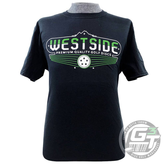 Westside Discs Apparel M / Black Westside Discs Terrain Short Sleeve Disc Golf T-Shirt